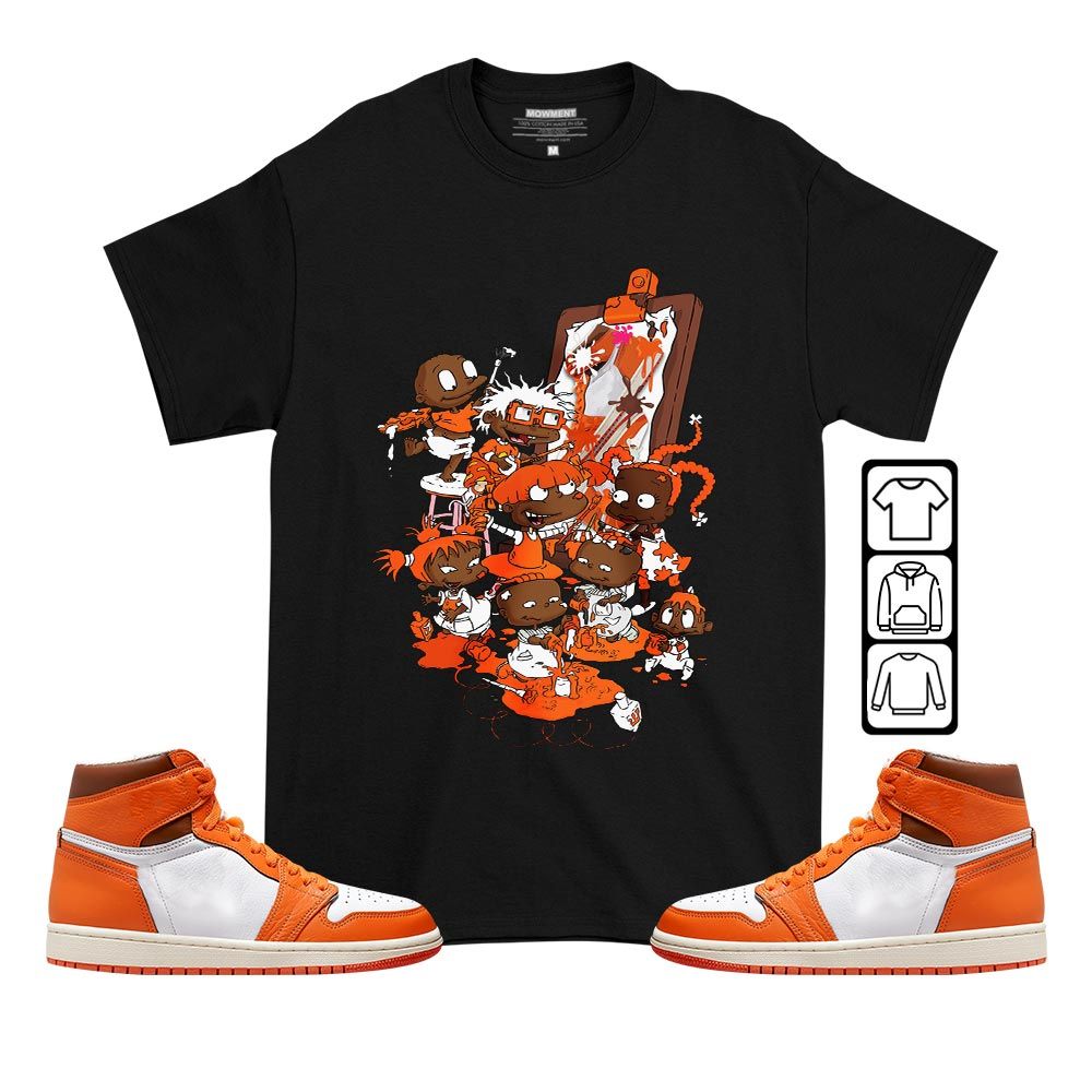 Rugrats Art Sneaker Shirt Match High OG Starfish 1s, Jordan 1 Retro High OG Starfish MKO T-Shirt Rugrats Art Sneaker Shirt Match High OG Starfish 1s, Jordan 1 Retro High OG Starfish MKO T-Shirt