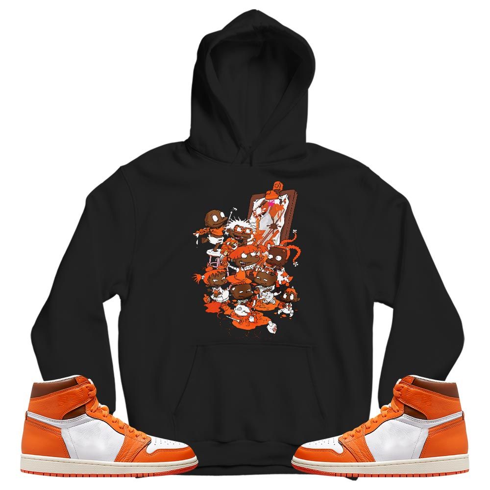 Rugrats Art Sneaker Shirt Match High OG Starfish 1s, Jordan 1 Retro High OG Starfish MKO T-Shirt
