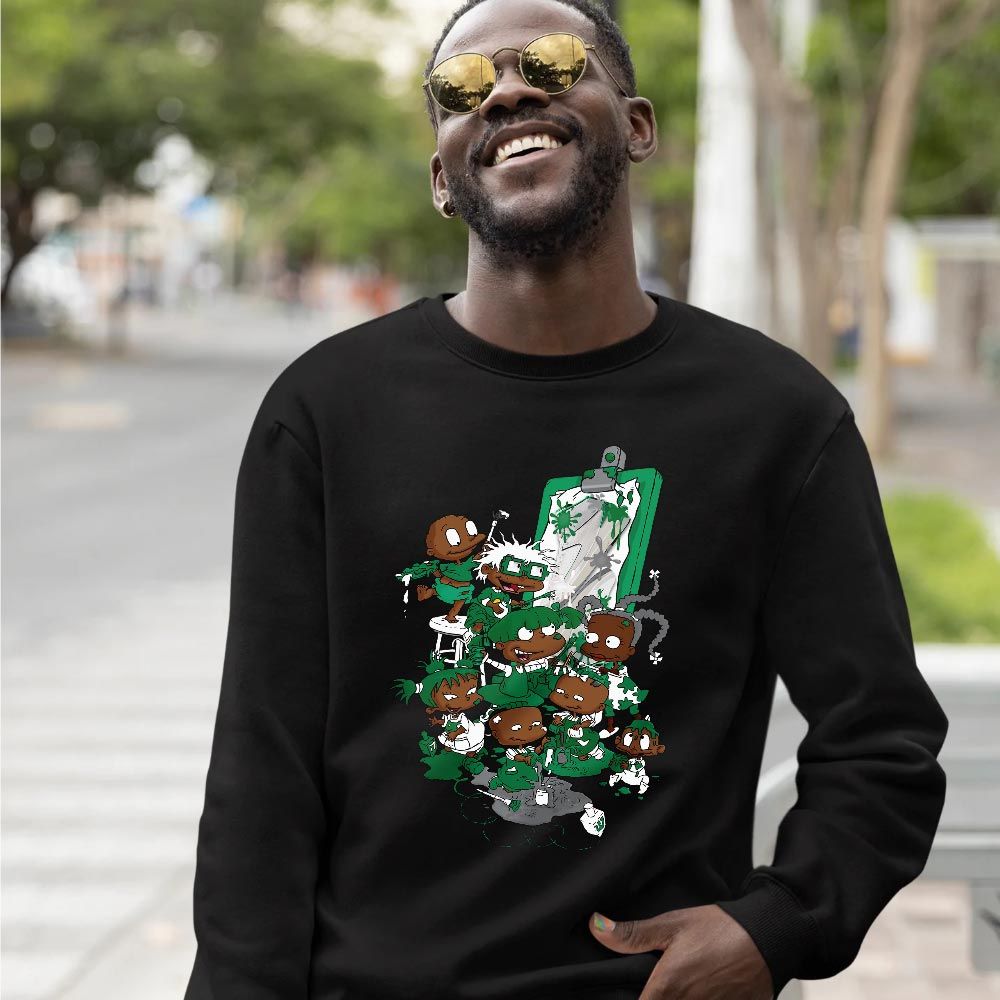 Rugrats Art Sneaker Shirt Match Lucky Green 2s, Jordan 2 Lucky Green MKO T-Shirt Rugrats Art Sneaker Shirt Match Lucky Green 2s, Jordan 2 Lucky Green MKO T-Shirt