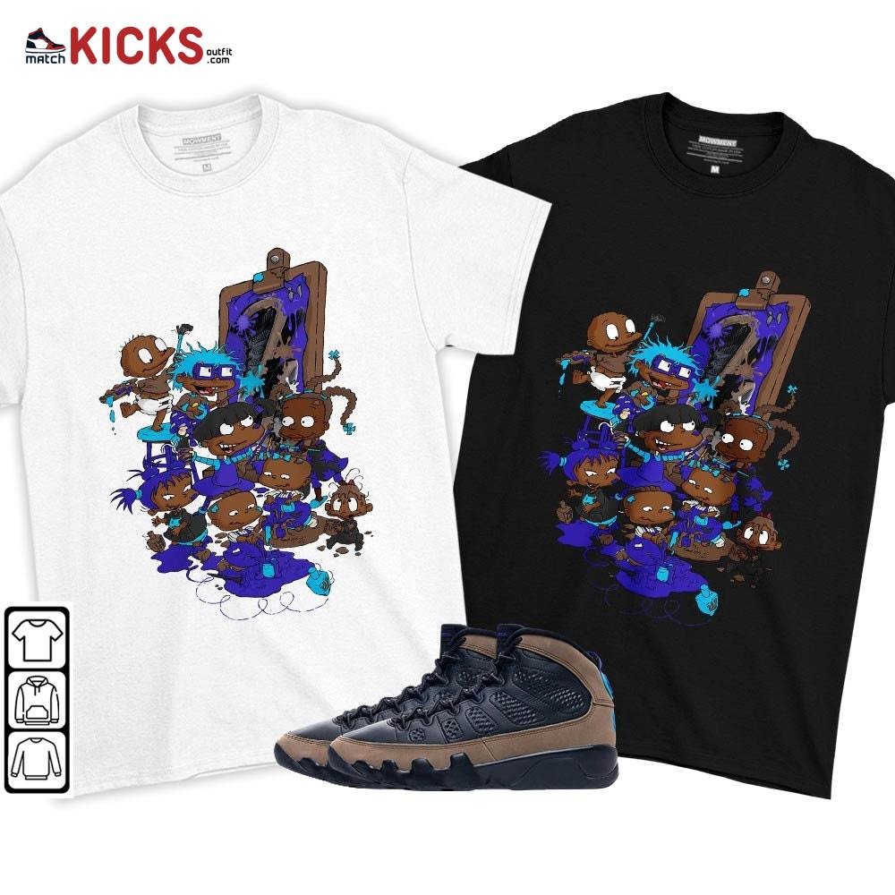 Rugrats Art Sneaker Shirt Match Olive Concord 9s, Jordan 9 Olive Concord MKO T-Shirt Rugrats Art Sneaker Shirt Match Olive Concord 9s, Jordan 9 Olive Concord MKO T-Shirt