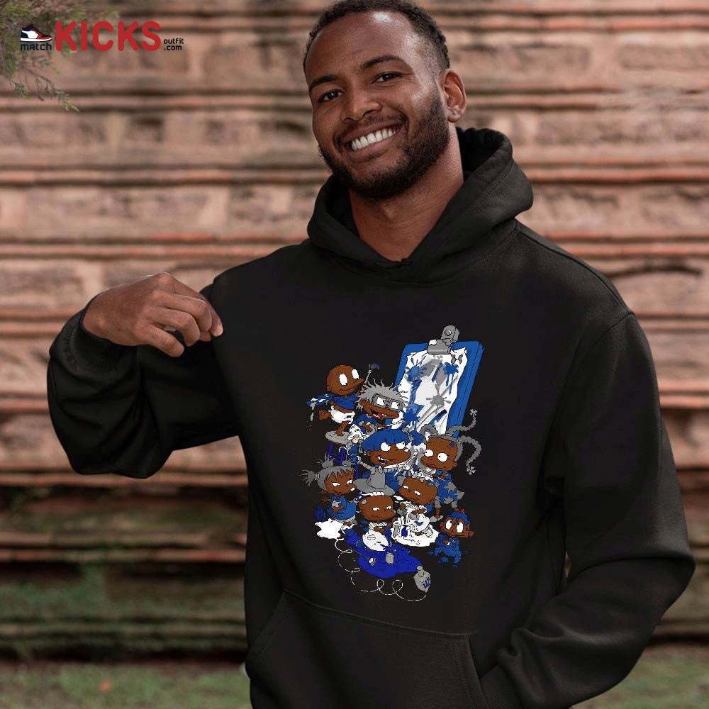 Rugrats Art Sneaker Shirt Match True Blue 1s, Jordan 1 High OG True Blue MKO T-Shirt Rugrats Art Sneaker Shirt Match True Blue 1s, Jordan 1 High OG True Blue MKO T-Shirt