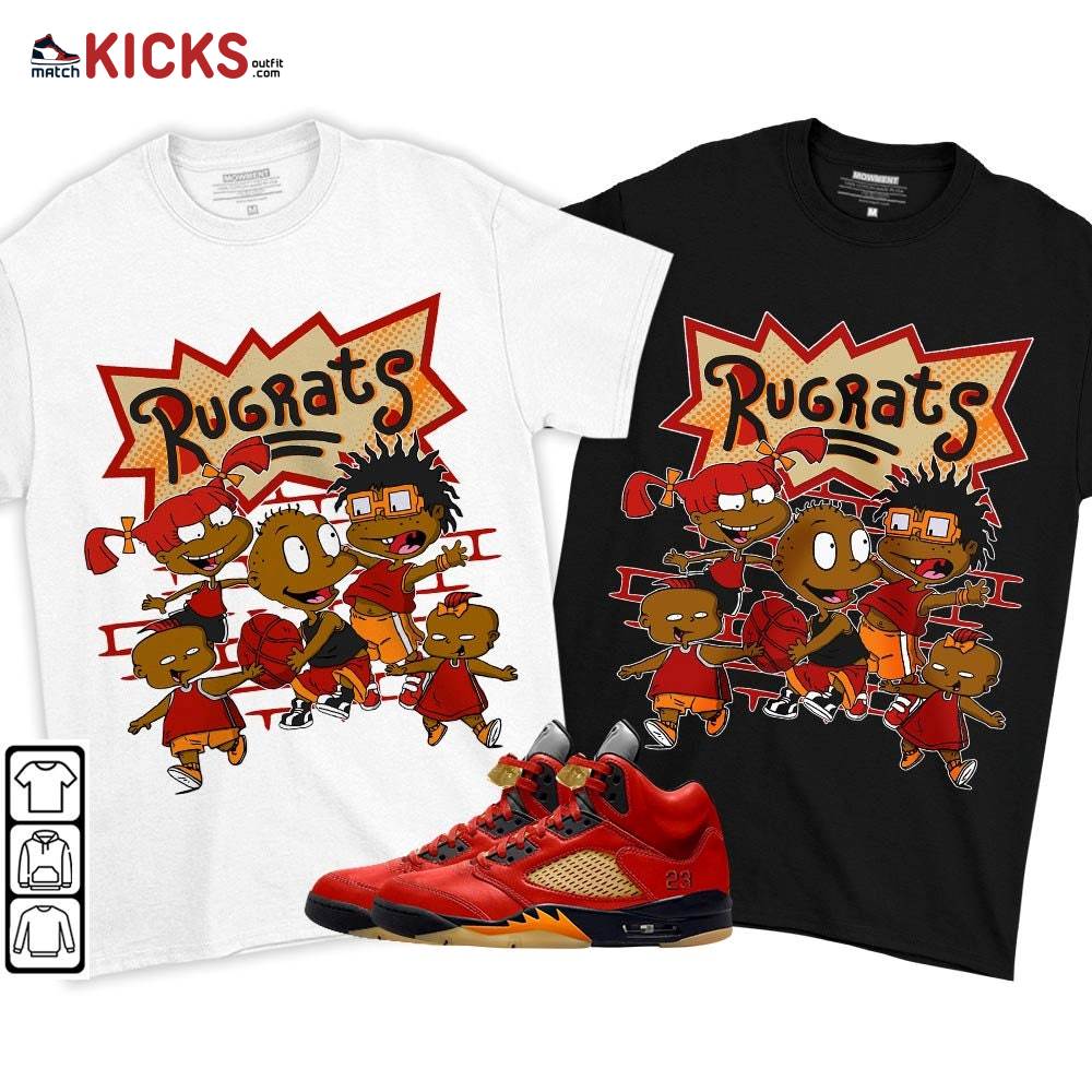 Rugrats Ball Sneaker Shirt Match 5 Dunk On Mars, Jordan 5 Mars For Her MKO T-Shirt Rugrats Ball Sneaker Shirt Match 5 Dunk On Mars, Jordan 5 Mars For Her MKO T-Shirt