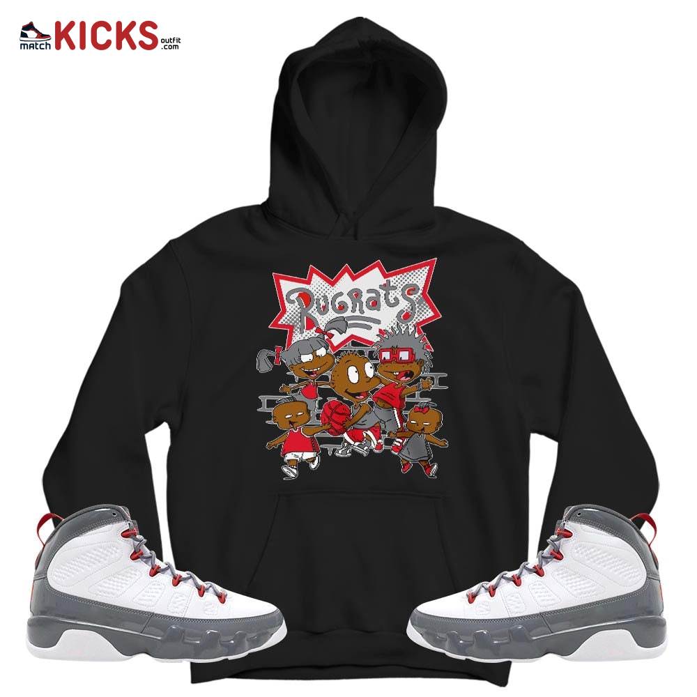 Rugrats Ball Sneaker Shirt Match Fire Red 9s, Jordan 9 Retro Fire Red MKO T-Shirt Rugrats Ball Sneaker Shirt Match Fire Red 9s, Jordan 9 Retro Fire Red MKO T-Shirt