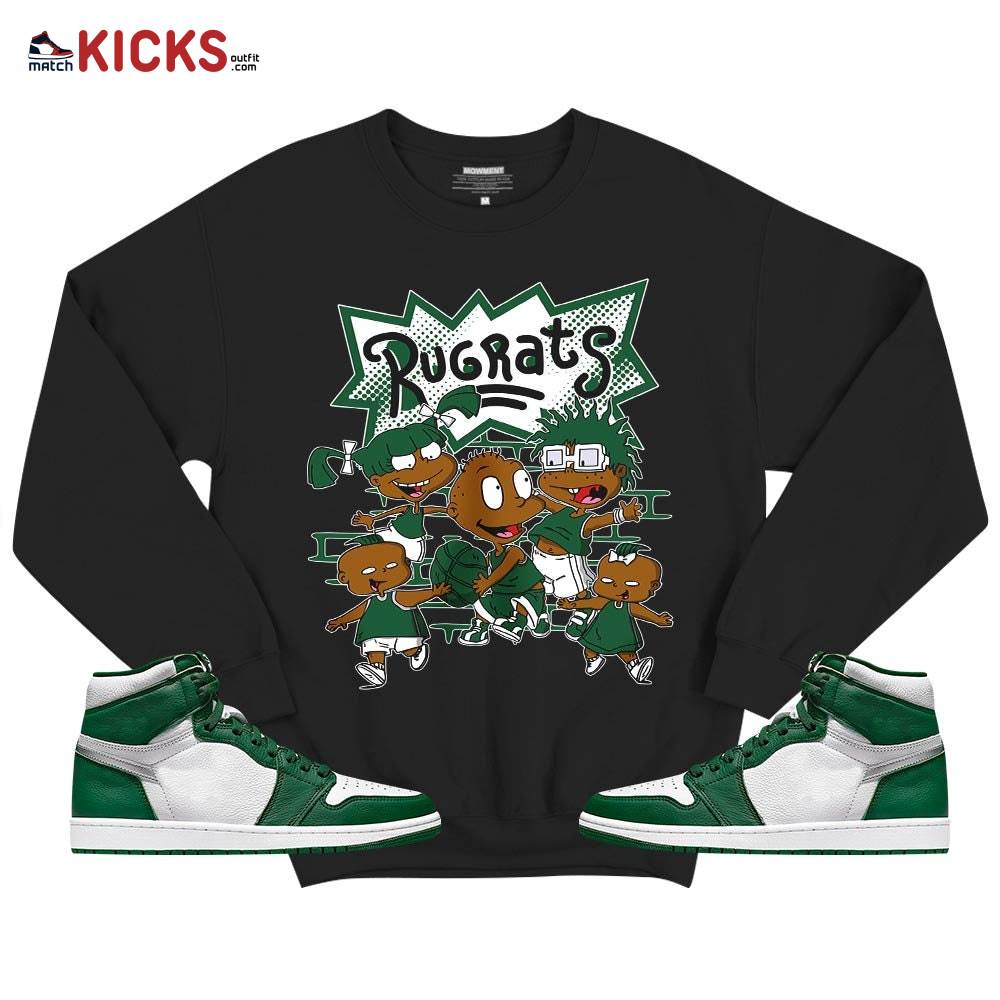 Rugrats Ball Sneaker Shirt Match High Gorge Green 1s, Jordan 1 Retro High Gorge Green MKO T-Shirt Rugrats Ball Sneaker Shirt Match High Gorge Green 1s, Jordan 1 Retro High Gorge Green MKO T-Shirt