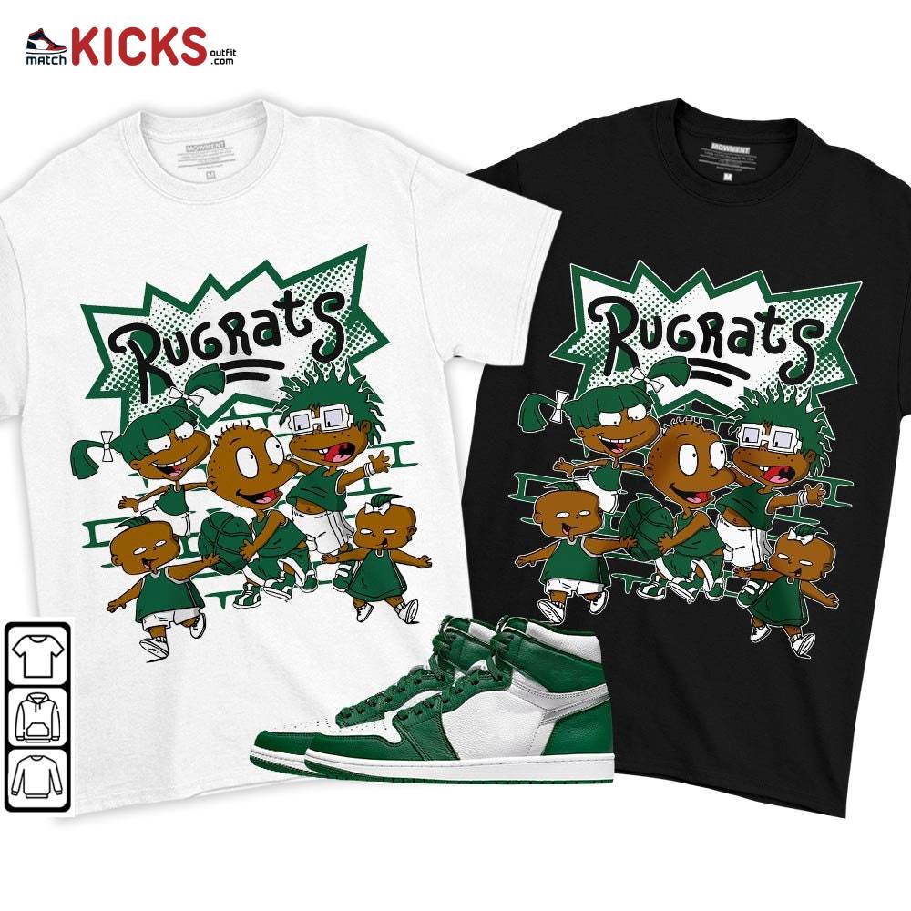 Rugrats Ball Sneaker Shirt Match High Gorge Green 1s, Jordan 1 Retro High Gorge Green MKO T-Shirt Rugrats Ball Sneaker Shirt Match High Gorge Green 1s, Jordan 1 Retro High Gorge Green MKO T-Shirt