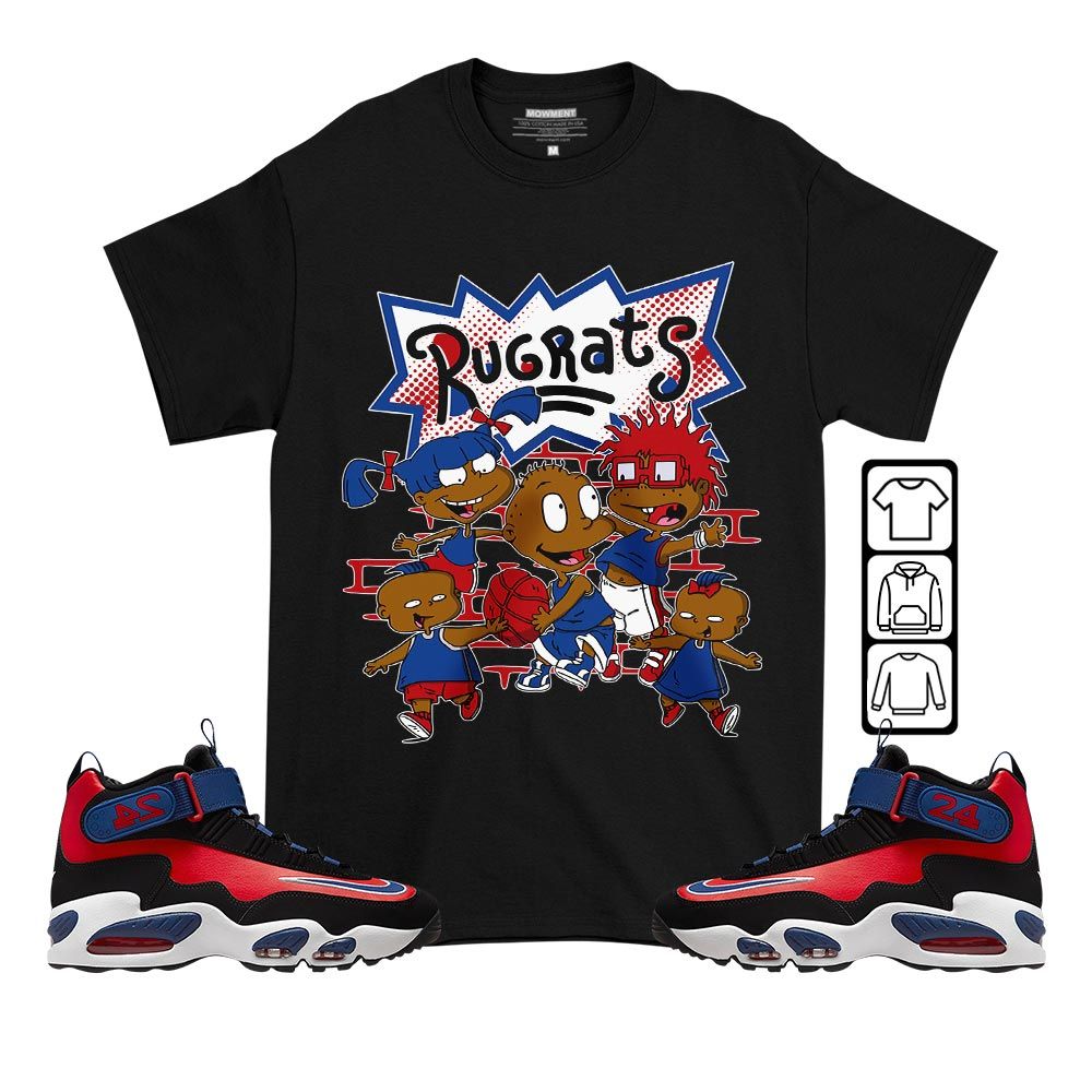 Rugrats Ball Sneaker Shirt Match Max 1 Navy Red Black, Air Griffey Max 1 Black Red Navy Blue MKO T-Shirt Rugrats Ball Sneaker Shirt Match Max 1 Navy Red Black, Air Griffey Max 1 Black Red Navy Blue MKO T-Shirt