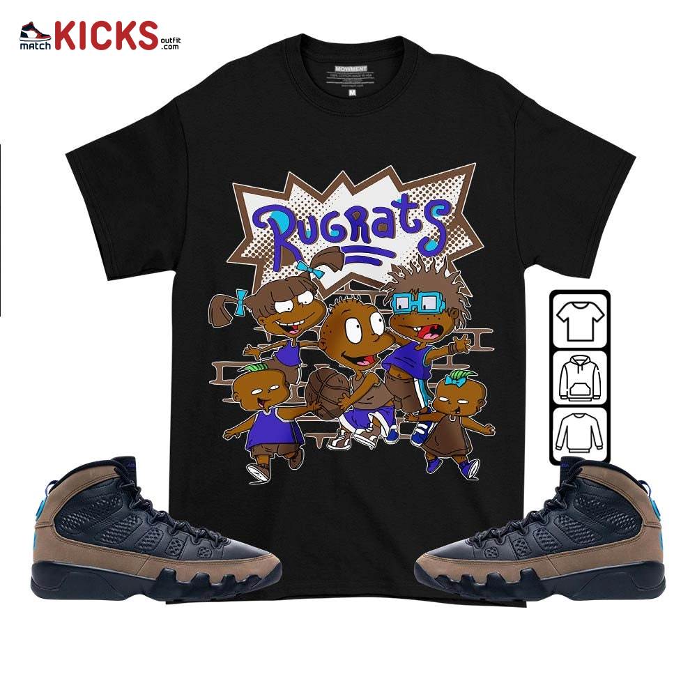 Rugrats Ball Sneaker Shirt Match Olive Concord 9s, Jordan 9 Olive Concord MKO T-Shirt