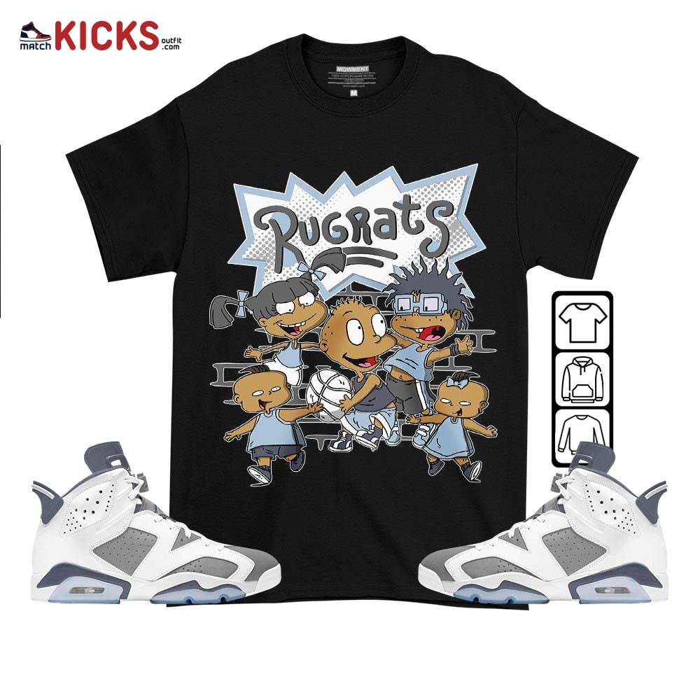 Rugrats Ball Sneaker Shirt Match Retro Cool Grey 6s, Jordan 6 Cool Grey MKO T-Shirt