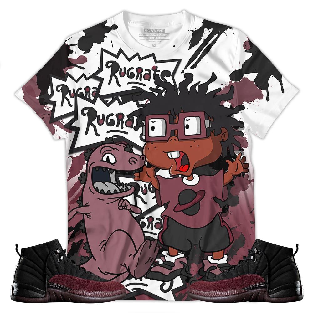Rugrats Cartoon 90S Got Em Sneaker Shirt Match Burgundy Crush 12S, Jordan 12 A Ma Maniere Hoodie Sweatshirt Tee All Over Print MKO Shirt Rugrats Cartoon 90S Got Em Sneaker Shirt Match Burgundy Crush 12S, Jordan 12 A Ma Maniere Hoodie Sweatshirt Tee All Over Print MKO Shirt