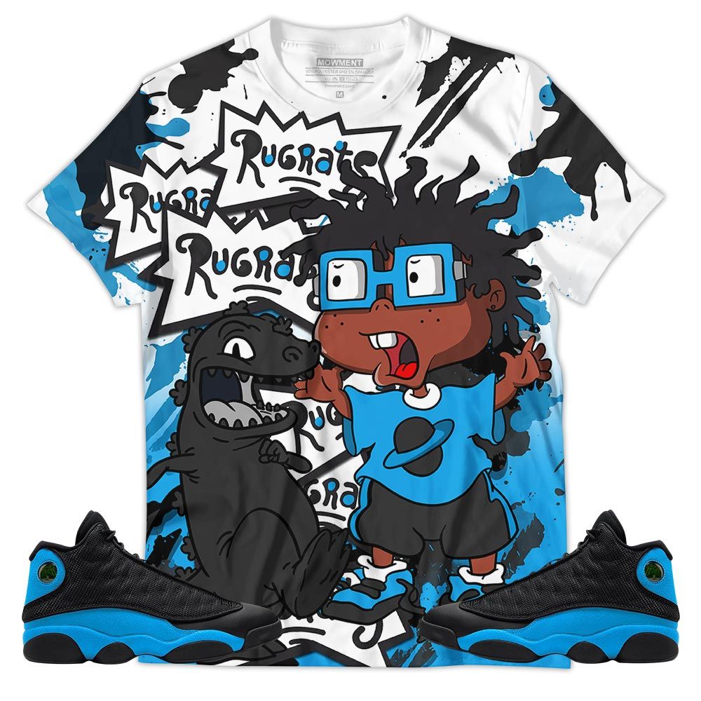 Rugrats Chuckie Got Em Sneaker Shirt Match Black University Blue 13S, Jordan 13 Black University Blue 2022 Hoodie Sweatshirt Tee All Over Print MKO Shirt Rugrats Chuckie Got Em Sneaker Shirt Match Black University Blue 13S, Jordan 13 Black University Blue 2022 Hoodie Sweatshirt Tee All Over Print MKO Shirt