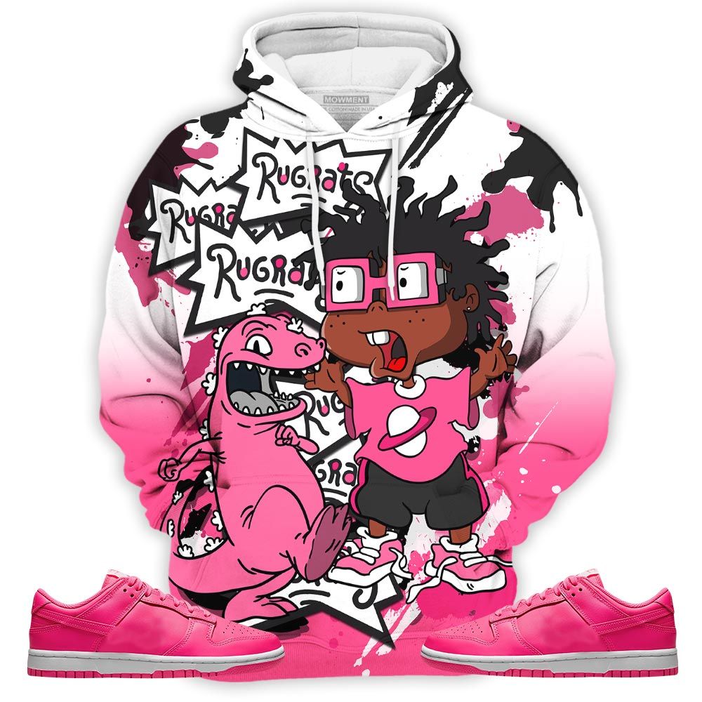 Rugrats Chuckie Got Em Sneaker Shirt Match Dunk Low Hyper Pink, Dunk Low Hot Pink Hoodie Sweatshirt Tee All Over Print MKO Shirt Rugrats Chuckie Got Em Sneaker Shirt Match Dunk Low Hyper Pink, Dunk Low Hot Pink Hoodie Sweatshirt Tee All Over Print MKO Shirt