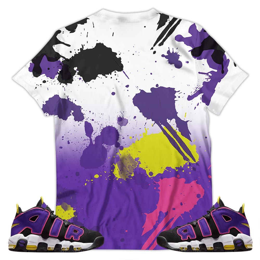 Rugrats Chuckie Got Em Sneaker Shirt Match Uptempo Black Multi Color, Air More Uptempo Black Court Purple Hoodie Sweatshirt Tee All Over Print MKO Shirt