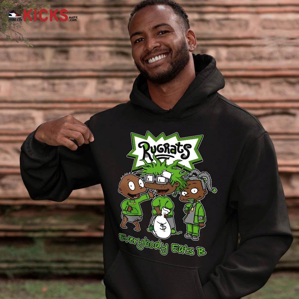 Rugrats Everybody Eats B Sneaker Shirt Match Green Bean 5s, Jordan 5 Retro Green Bean MKO T-Shirt Rugrats Everybody Eats B Sneaker Shirt Match Green Bean 5s, Jordan 5 Retro Green Bean MKO T-Shirt