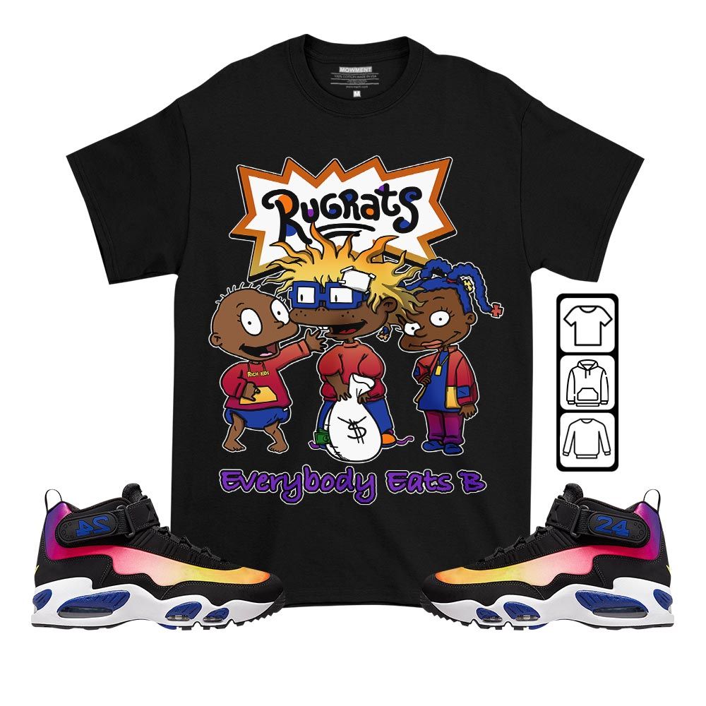 Rugrats Everybody Eats B Sneaker Shirt Match Max 1 Los Angeles, Air Griffey Max 1 Los Angeles MKO T-Shirt
