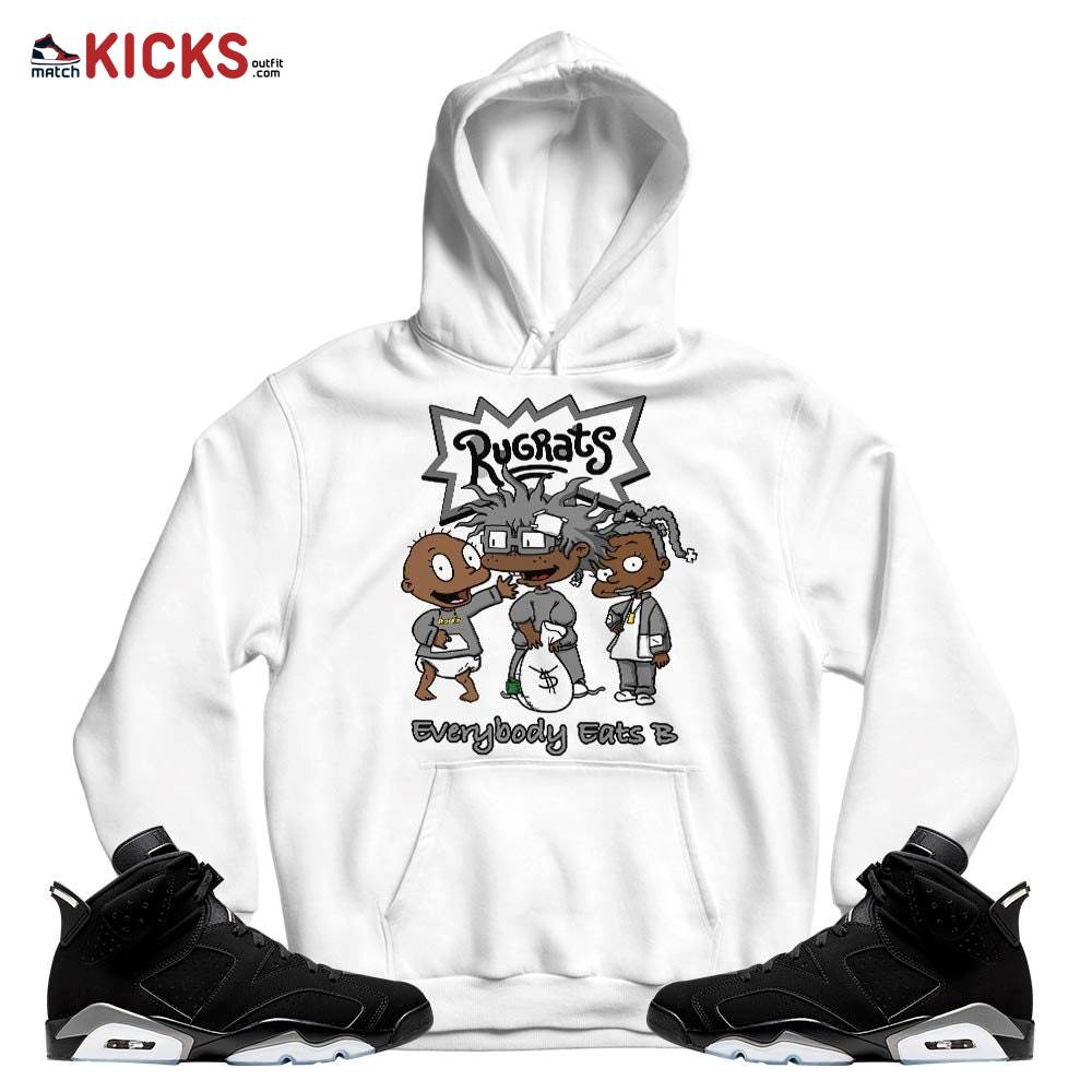 Rugrats Everybody Eats B Sneaker Shirt Match Retro Metallic Silver 6s, Jordan 6 Black Chrome MKO T-Shirt Rugrats Everybody Eats B Sneaker Shirt Match Retro Metallic Silver 6s, Jordan 6 Black Chrome MKO T-Shirt