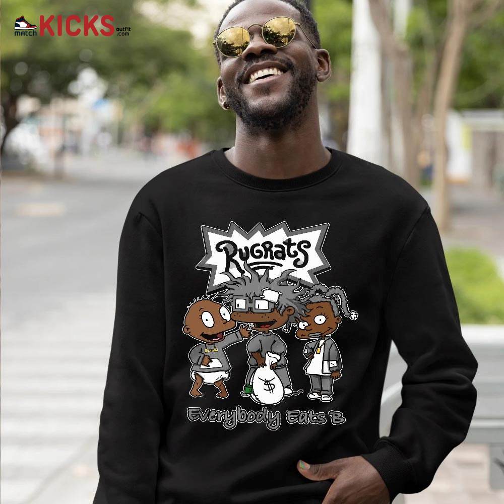 Rugrats Everybody Eats B Sneaker Shirt Match Retro Metallic Silver 6s, Jordan 6 Black Chrome MKO T-Shirt Rugrats Everybody Eats B Sneaker Shirt Match Retro Metallic Silver 6s, Jordan 6 Black Chrome MKO T-Shirt