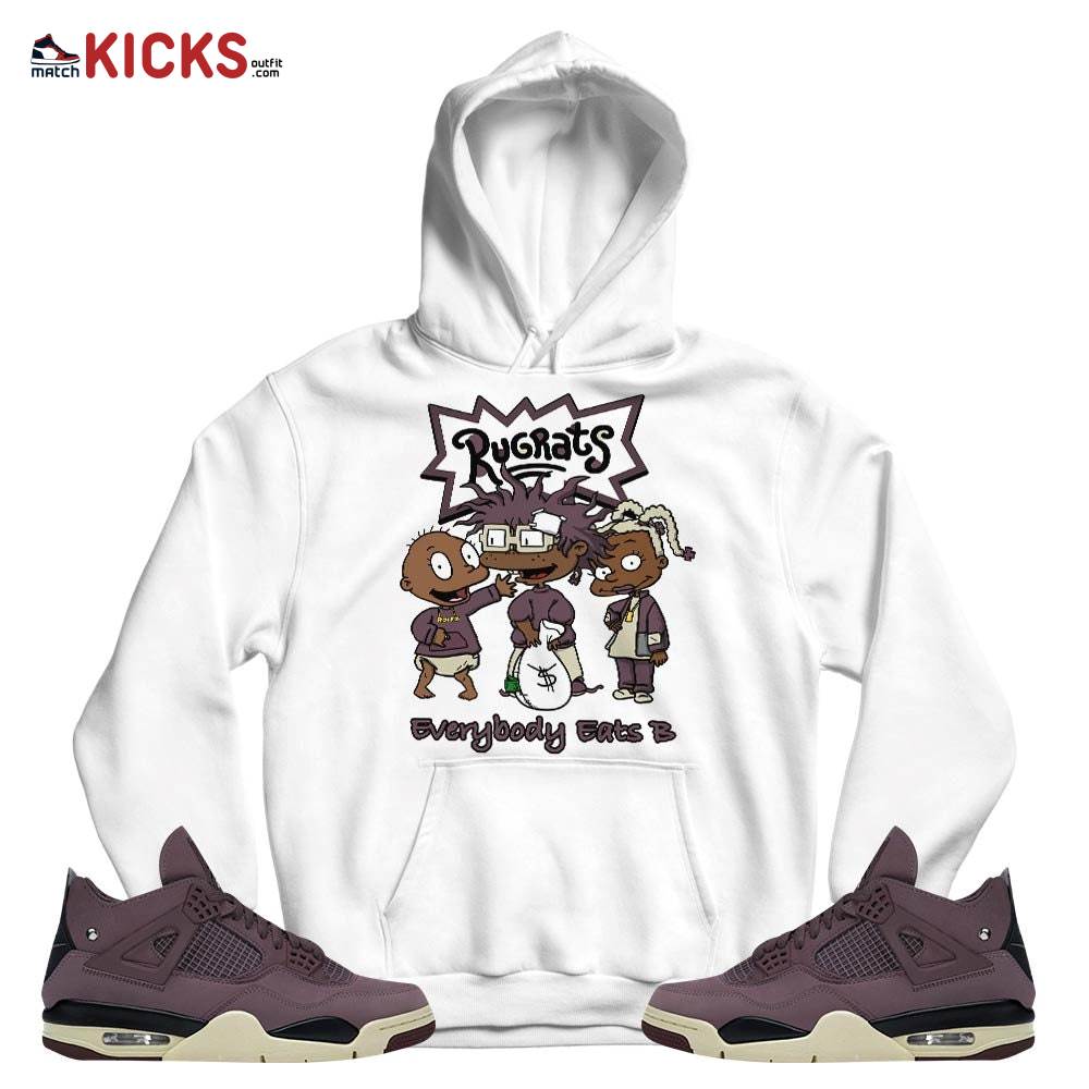 Rugrats Everybody Eats B Sneaker Shirt Match Violet Ore 4s, Jordan 4 A Ma Maniere Violet Ore MKO T-Shirt Rugrats Everybody Eats B Sneaker Shirt Match Violet Ore 4s, Jordan 4 A Ma Maniere Violet Ore MKO T-Shirt