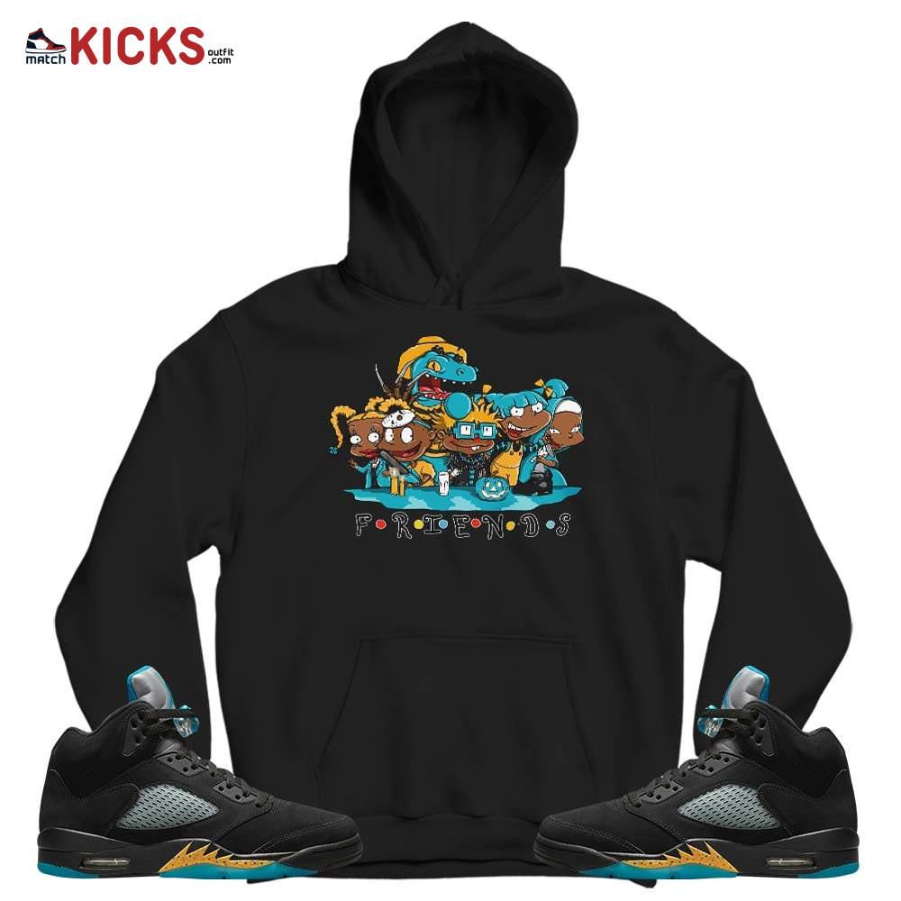 Rugrats Friends Horror Sneaker Shirt Match 2023 Retro Aqua 5s, Jordan 5 Aqua MKO T-Shirt Rugrats Friends Horror Sneaker Shirt Match 2023 Retro Aqua 5s, Jordan 5 Aqua MKO T-Shirt