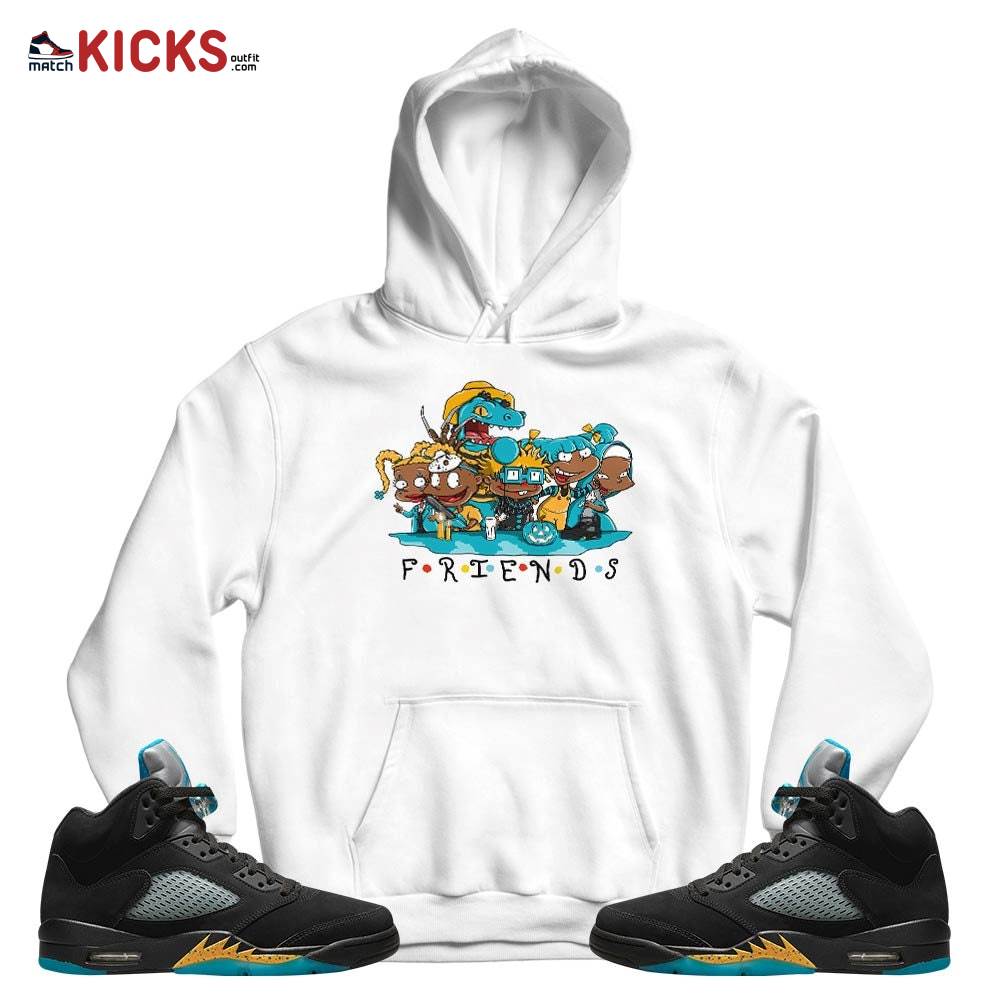 Rugrats Friends Horror Sneaker Shirt Match 2023 Retro Aqua 5s, Jordan 5 Aqua MKO T-Shirt Rugrats Friends Horror Sneaker Shirt Match 2023 Retro Aqua 5s, Jordan 5 Aqua MKO T-Shirt