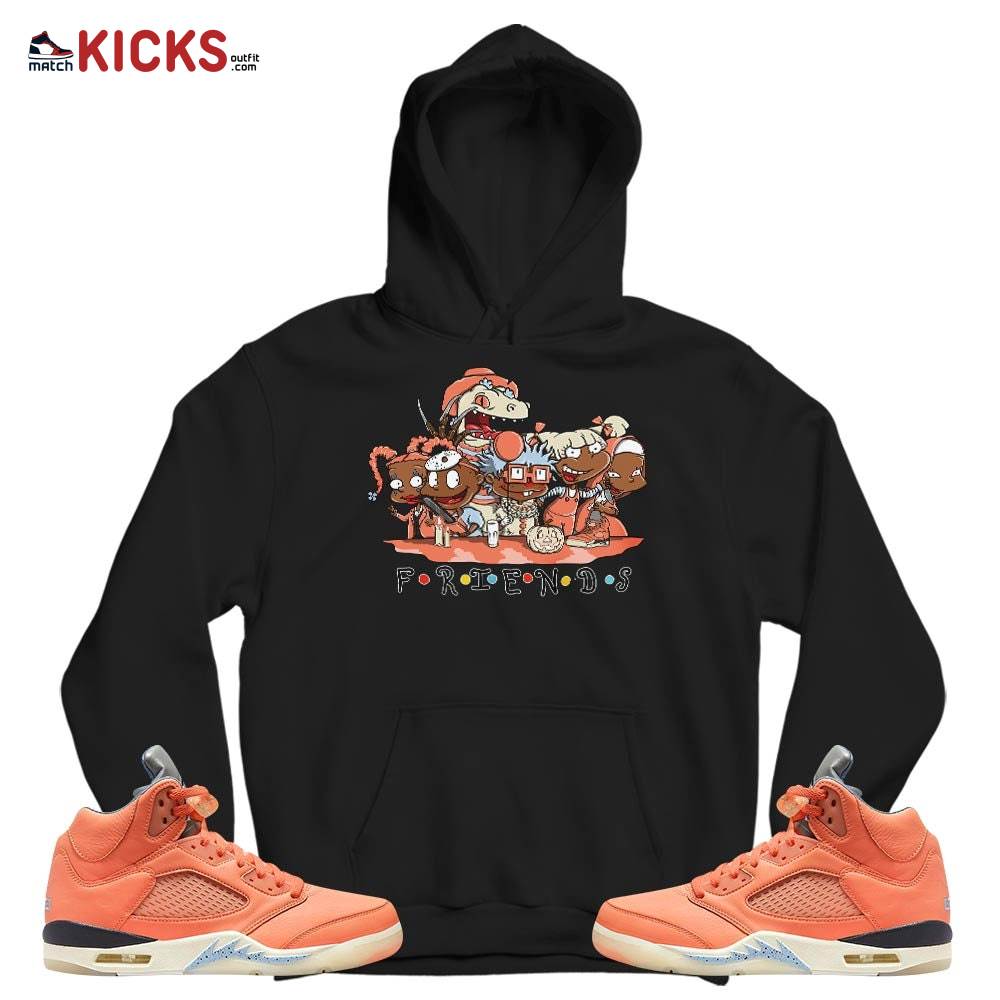 Rugrats Friends Horror Sneaker Shirt Match Crimson Bliss 5s, Jordan 5 DJ Khaled Crimson Bliss MKO T-Shirt Rugrats Friends Horror Sneaker Shirt Match Crimson Bliss 5s, Jordan 5 DJ Khaled Crimson Bliss MKO T-Shirt