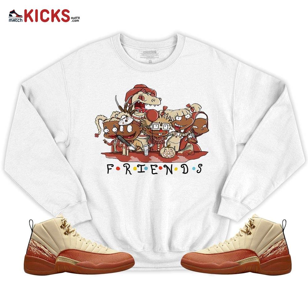 Rugrats Friends Horror Sneaker Shirt Match Eastside Golf 12s, Jordan 12 Retro Eastside Golf MKO T-Shirt Rugrats Friends Horror Sneaker Shirt Match Eastside Golf 12s, Jordan 12 Retro Eastside Golf MKO T-Shirt