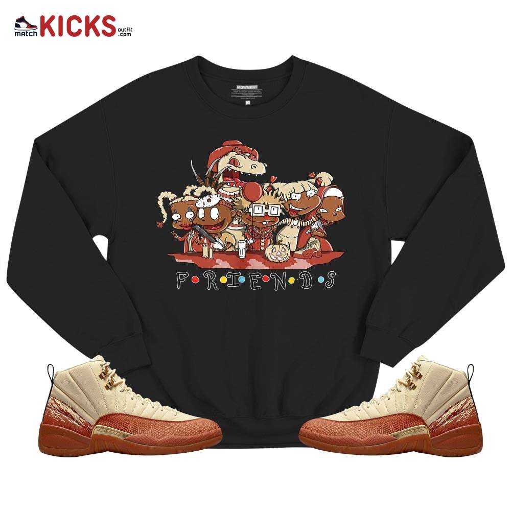 Rugrats Friends Horror Sneaker Shirt Match Eastside Golf 12s, Jordan 12 Retro Eastside Golf MKO T-Shirt Rugrats Friends Horror Sneaker Shirt Match Eastside Golf 12s, Jordan 12 Retro Eastside Golf MKO T-Shirt