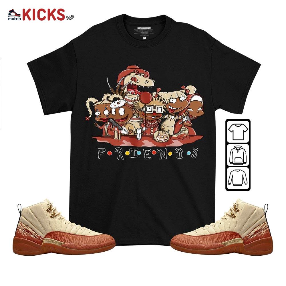 Rugrats Friends Horror Sneaker Shirt Match Eastside Golf 12s, Jordan 12 Retro Eastside Golf MKO T-Shirt Rugrats Friends Horror Sneaker Shirt Match Eastside Golf 12s, Jordan 12 Retro Eastside Golf MKO T-Shirt