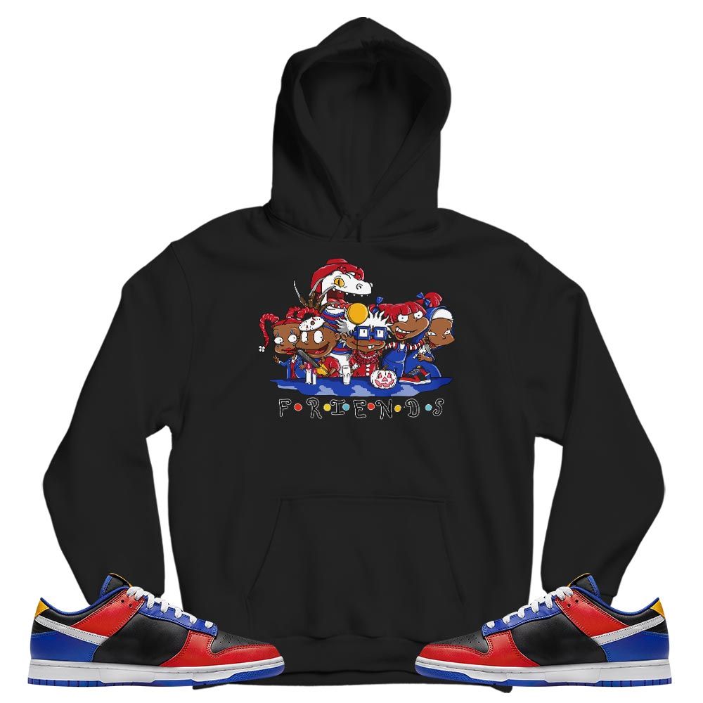 Rugrats Friends Horror Sneaker Shirt Match Low TSU Tiger, Dunk Low TSU Tiger MKO T-Shirt