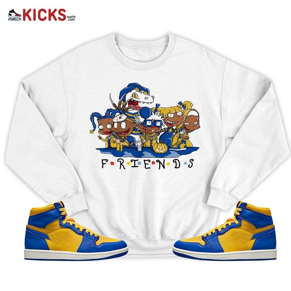 Rugrats Friends Sneaker Shirt Match 2023 Laney 1s, Jordan 1 Retro High Laney MKO T-Shirt Rugrats Friends Sneaker Shirt Match 2023 Laney 1s, Jordan 1 Retro High Laney MKO T-Shirt