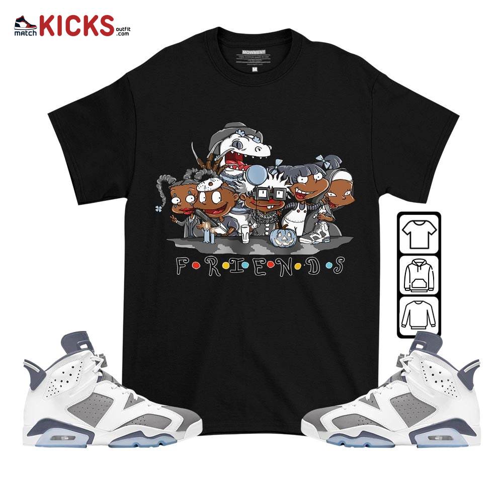Rugrats Friends Sneaker Shirt Match Retro Cool Grey 6s, Jordan 6 Cool Grey MKO T-Shirt