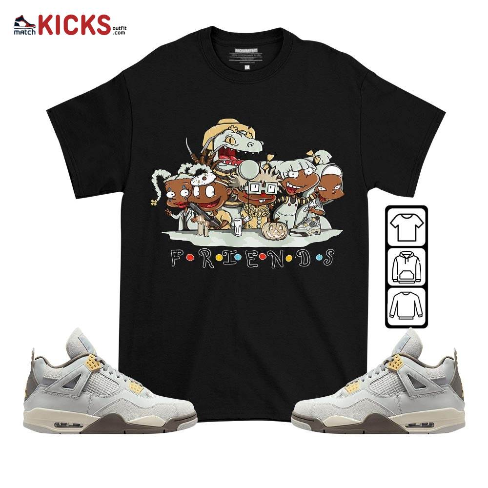 Rugrats Friends Sneaker Shirt Match Retro Craft 4s, Jordan 4 Craft Photon Dust MKO T-Shirt
