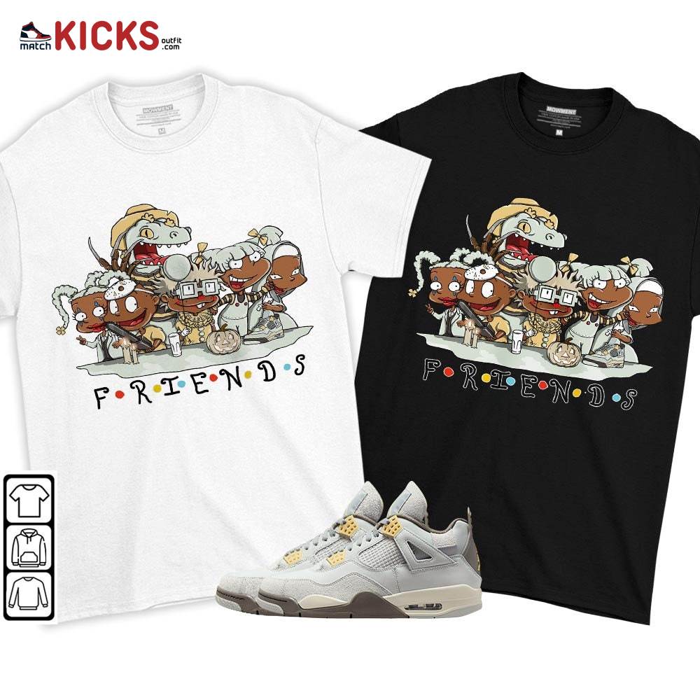 Rugrats Friends Sneaker Shirt Match Retro Craft 4s, Jordan 4 Craft Photon Dust MKO T-Shirt