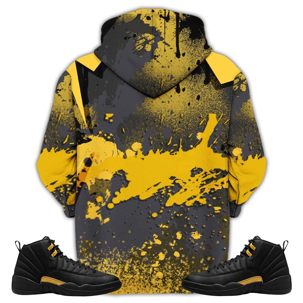 Rugrats In The Bag Sneaker Shirt Match Black Taxi 12S, Jordan 12 Retro Black Taxi Hoodie Sweatshirt Tee All Over Print MKO Shirt