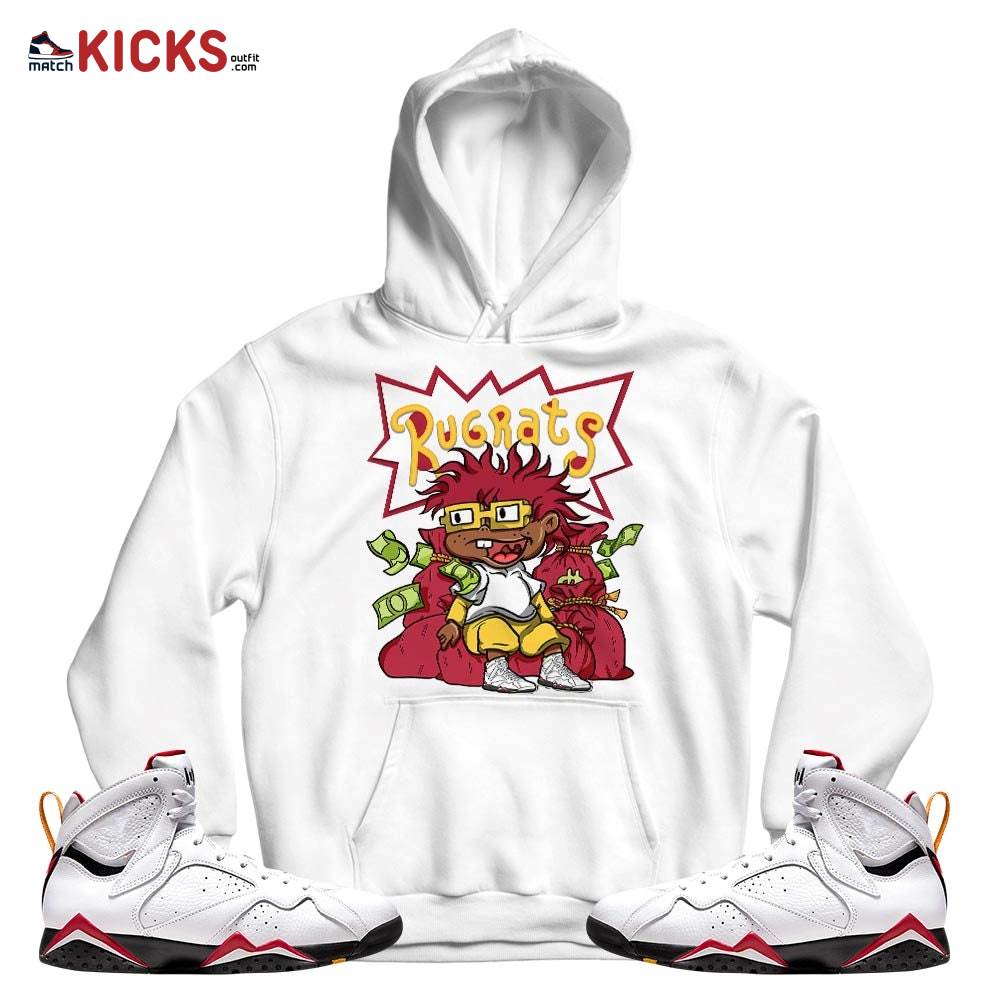 Rugrats In The Bag Sneaker Shirt Match Cardinal 7s, Jordan 7 Retro Cardinal MKO T-Shirt Rugrats In The Bag Sneaker Shirt Match Cardinal 7s, Jordan 7 Retro Cardinal MKO T-Shirt