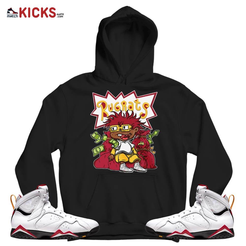 Rugrats In The Bag Sneaker Shirt Match Cardinal 7s, Jordan 7 Retro Cardinal MKO T-Shirt Rugrats In The Bag Sneaker Shirt Match Cardinal 7s, Jordan 7 Retro Cardinal MKO T-Shirt
