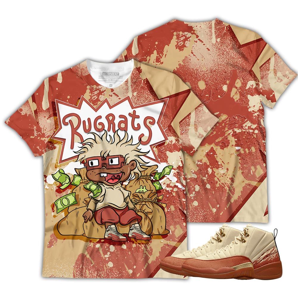 Rugrats In The Bag Sneaker Shirt Match Eastside Golf 12S, Jordan 12 Retro Eastside Golf Hoodie Sweatshirt Tee All Over Print MKO Shirt Rugrats In The Bag Sneaker Shirt Match Eastside Golf 12S, Jordan 12 Retro Eastside Golf Hoodie Sweatshirt Tee All Over Print MKO Shirt
