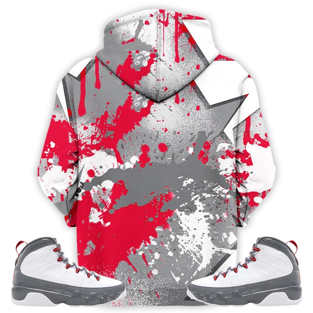 Rugrats In The Bag Sneaker Shirt Match Fire Red 9S, Jordan 9 Retro Fire Red Hoodie Sweatshirt Tee All Over Print MKO Shirt