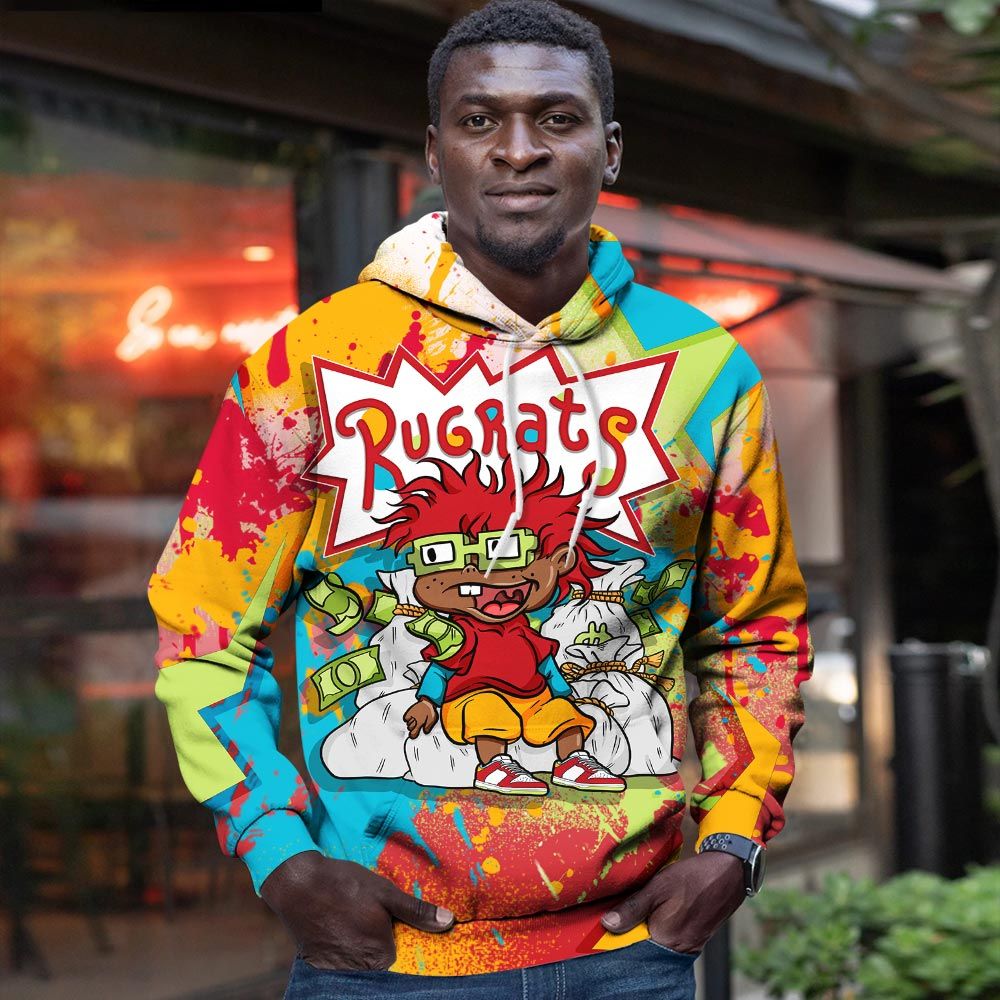 Rugrats In The Bag Sneaker Shirt Match Fruity Pebbles Shoes, Dunk Low Fruity Pebbles Hoodie Sweatshirt Tee All Over Print MKO Shirt Rugrats In The Bag Sneaker Shirt Match Fruity Pebbles Shoes, Dunk Low Fruity Pebbles Hoodie Sweatshirt Tee All Over Print MKO Shirt