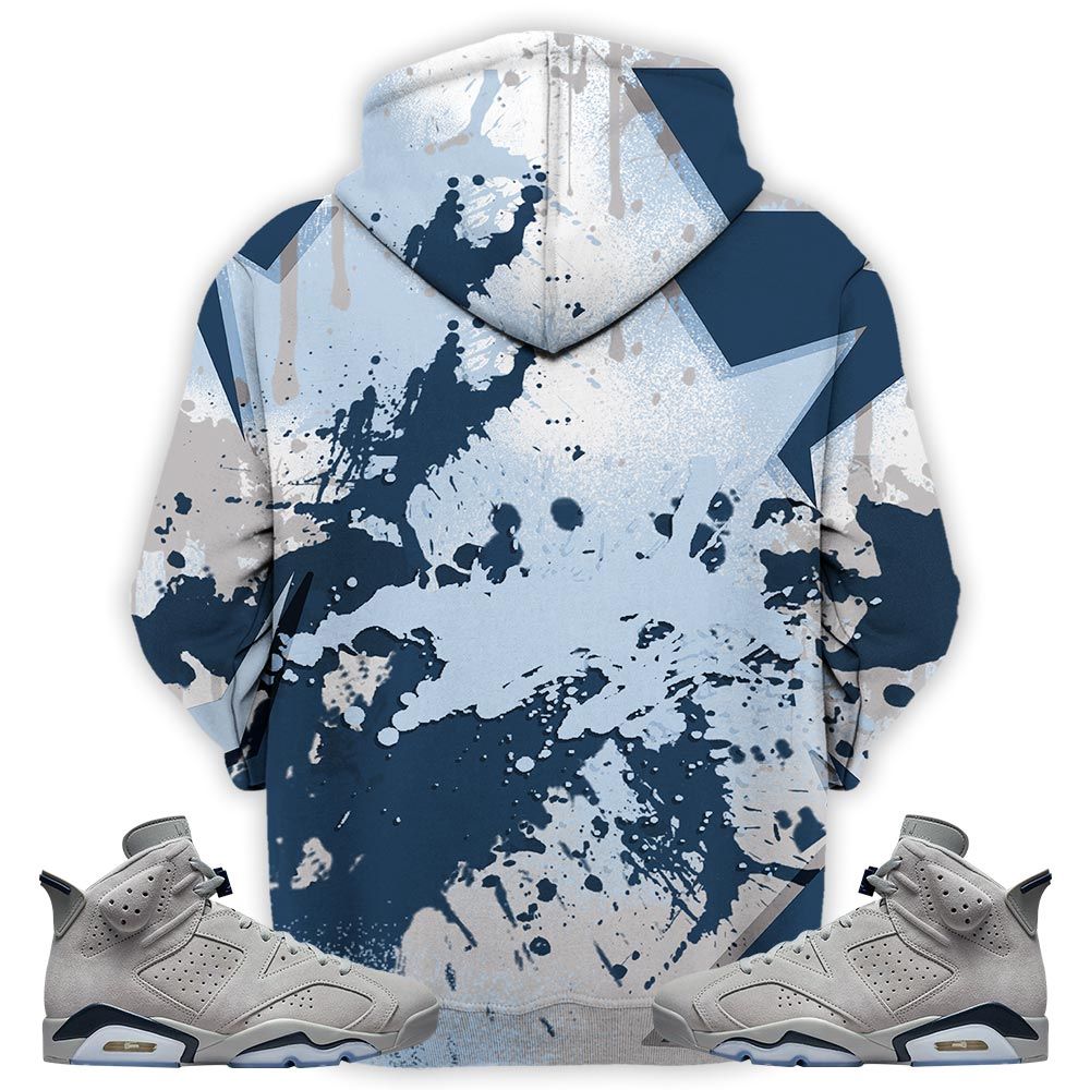 Rugrats In The Bag Sneaker Shirt Match Georgetown 6S, Jordan 6 Retro Georgetown Hoodie Sweatshirt Tee All Over Print MKO Shirt