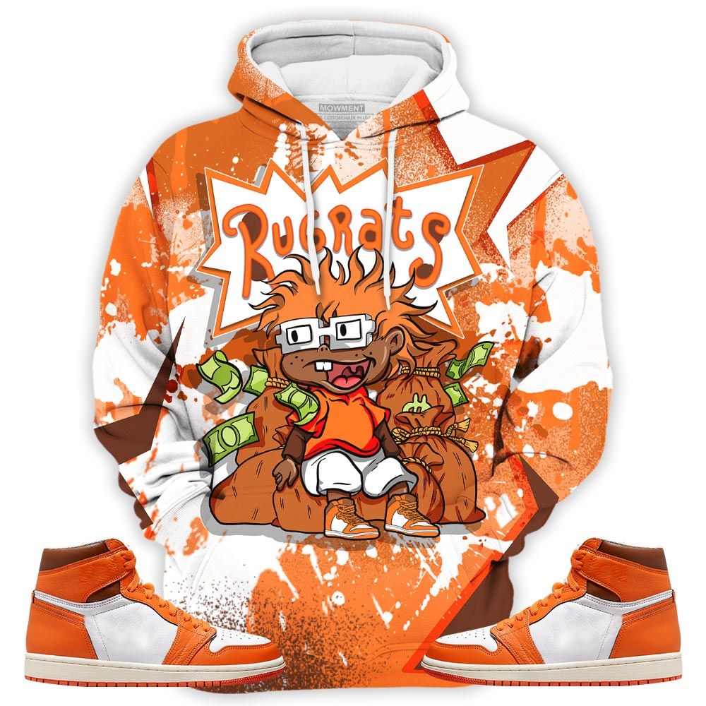 Rugrats In The Bag Sneaker Shirt Match High Og Starfish 1S, Jordan 1 Retro High Og Starfish Hoodie Sweatshirt Tee All Over Print MKO Shirt Rugrats In The Bag Sneaker Shirt Match High Og Starfish 1S, Jordan 1 Retro High Og Starfish Hoodie Sweatshirt Tee All Over Print MKO Shirt