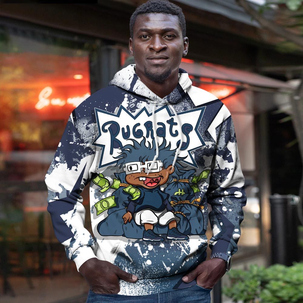 Rugrats In The Bag Sneaker Shirt Match Midnight Navy 11S, Jordan 11 Retro Midnight Navy Hoodie Sweatshirt Tee All Over Print MKO Shirt Rugrats In The Bag Sneaker Shirt Match Midnight Navy 11S, Jordan 11 Retro Midnight Navy Hoodie Sweatshirt Tee All Over Print MKO Shirt