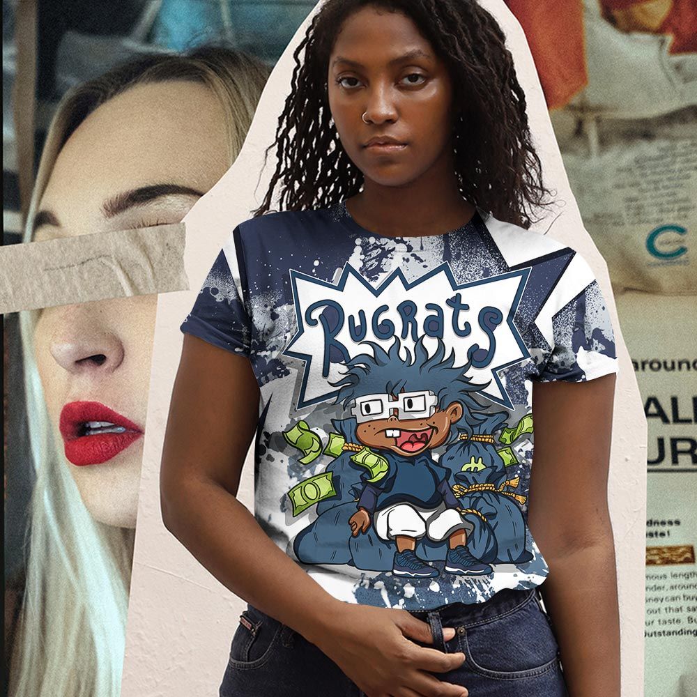 Rugrats In The Bag Sneaker Shirt Match Midnight Navy 11S, Jordan 11 Retro Midnight Navy Hoodie Sweatshirt Tee All Over Print MKO Shirt Rugrats In The Bag Sneaker Shirt Match Midnight Navy 11S, Jordan 11 Retro Midnight Navy Hoodie Sweatshirt Tee All Over Print MKO Shirt