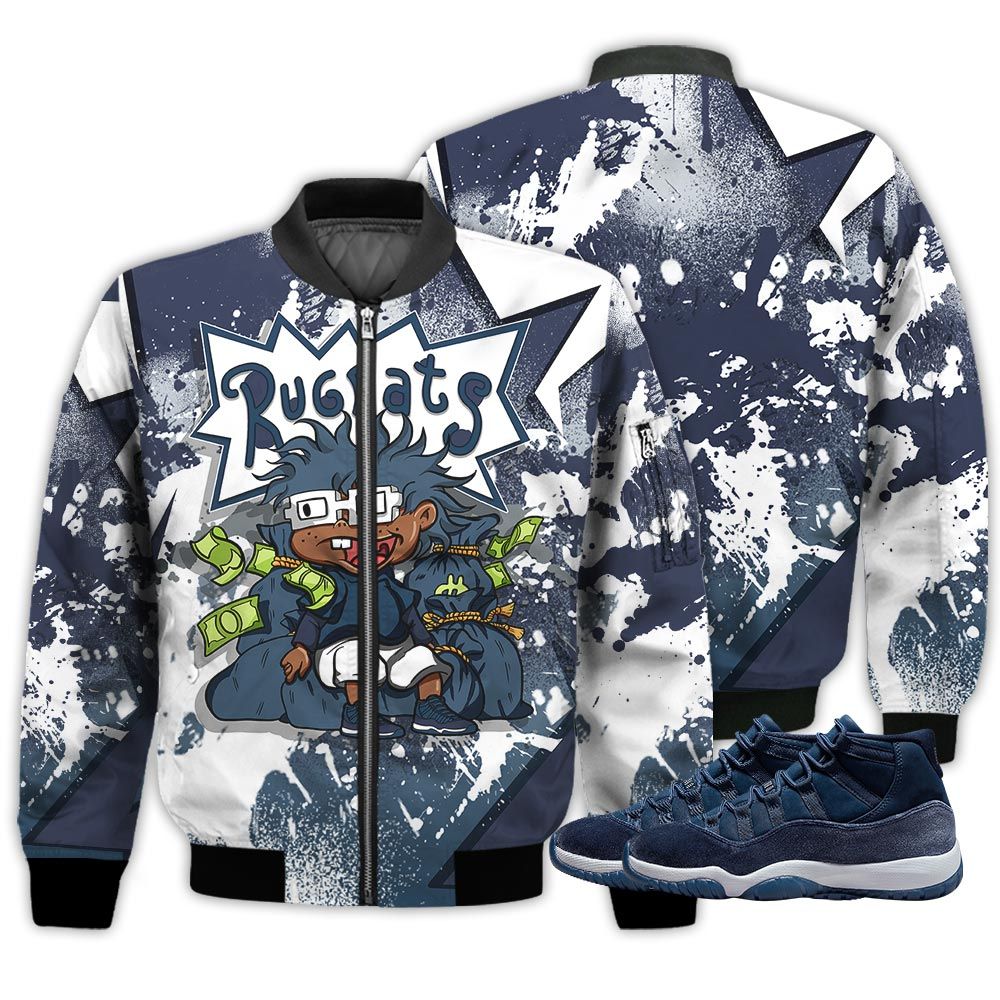 Rugrats In The Bag Sneaker Shirt Match Midnight Navy 11S, Jordan 11 Retro Midnight Navy Hoodie Sweatshirt Tee All Over Print MKO Shirt Rugrats In The Bag Sneaker Shirt Match Midnight Navy 11S, Jordan 11 Retro Midnight Navy Hoodie Sweatshirt Tee All Over Print MKO Shirt