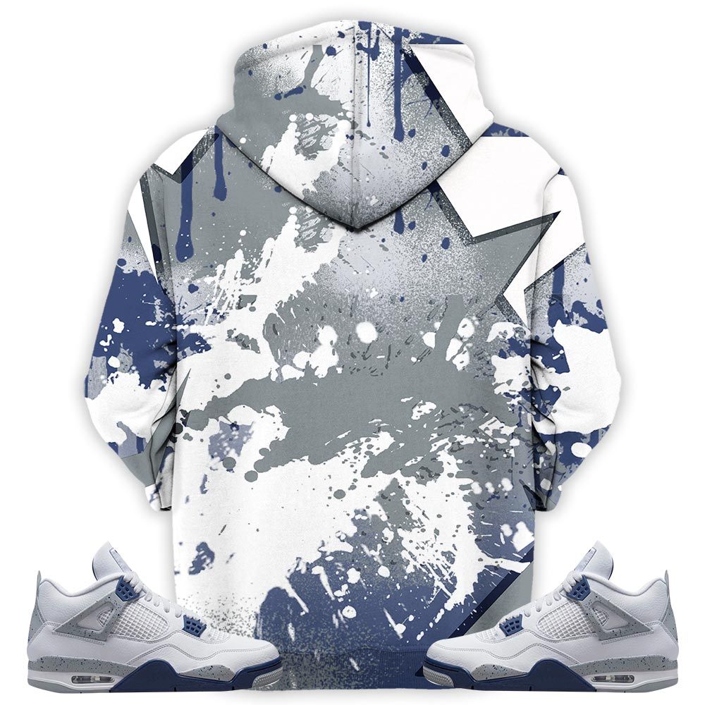 Rugrats In The Bag Sneaker Shirt Match Midnight Navy 4S, Jordan 4 Retro Midnight Navy Hoodie Sweatshirt Tee All Over Print MKO Shirt
