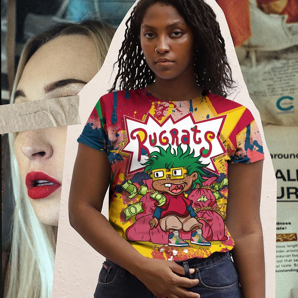 Rugrats In The Bag Sneaker Shirt Match Multi Color 2022 1S, Jordan 1 Mid Multi Color 2022 Hoodie Sweatshirt Tee All Over Print MKO Shirt Rugrats In The Bag Sneaker Shirt Match Multi Color 2022 1S, Jordan 1 Mid Multi Color 2022 Hoodie Sweatshirt Tee All Over Print MKO Shirt