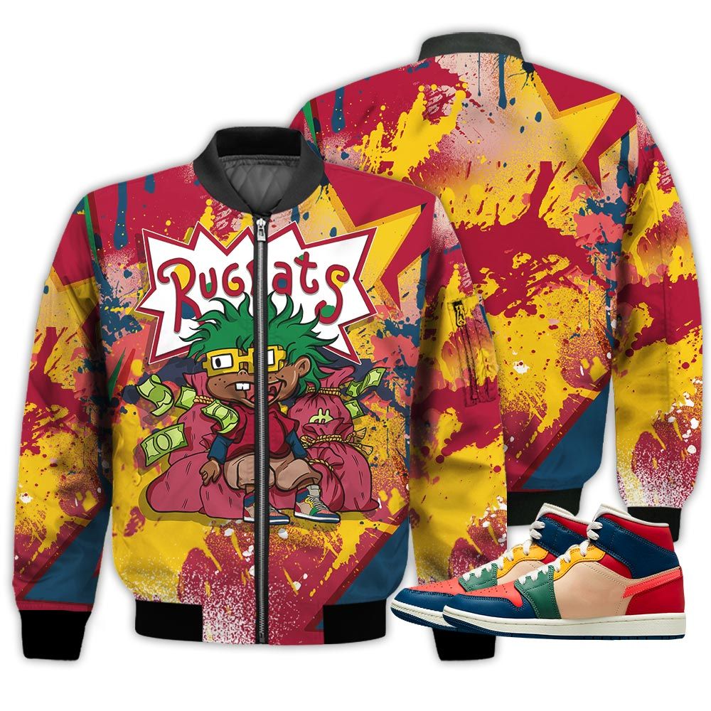 Rugrats In The Bag Sneaker Shirt Match Multi Color 2022 1S, Jordan 1 Mid Multi Color 2022 Hoodie Sweatshirt Tee All Over Print MKO Shirt Rugrats In The Bag Sneaker Shirt Match Multi Color 2022 1S, Jordan 1 Mid Multi Color 2022 Hoodie Sweatshirt Tee All Over Print MKO Shirt