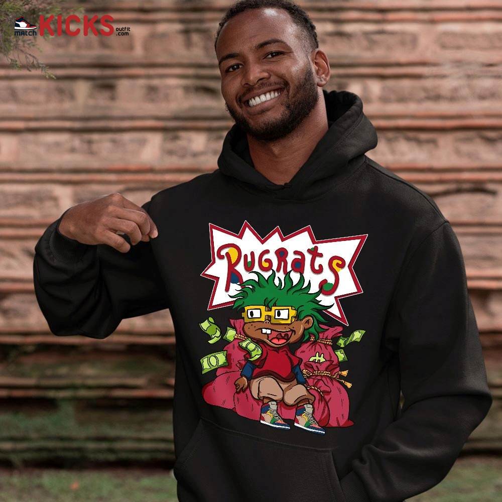 Rugrats In The Bag Sneaker Shirt Match Multi Color 2022 1s, Jordan 1 Mid Multi Color 2022 MKO T-Shirt Rugrats In The Bag Sneaker Shirt Match Multi Color 2022 1s, Jordan 1 Mid Multi Color 2022 MKO T-Shirt