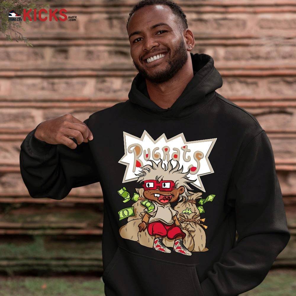 Rugrats In The Bag Sneaker Shirt Match Trophy Room 7s, Jordan 7 Trophy Room MKO T-Shirt Rugrats In The Bag Sneaker Shirt Match Trophy Room 7s, Jordan 7 Trophy Room MKO T-Shirt