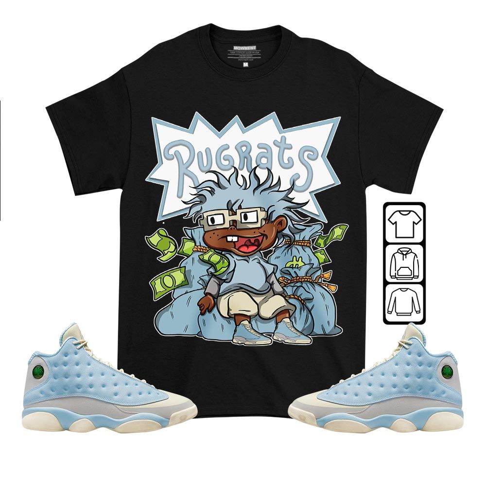 Rugrats In The BagSneaker Shirt Match SoleFly 13s, Jordan 13 Retro SoleFly MKO T-Shirt Rugrats In The BagSneaker Shirt Match SoleFly 13s, Jordan 13 Retro SoleFly MKO T-Shirt