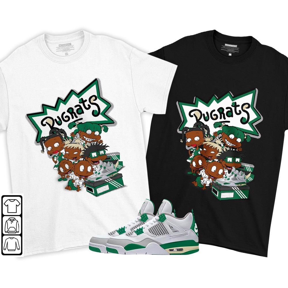 Rugrats Kids Sneaker Shirt Match Retro Pine Green 4s, Jordan 4 Pine Green MKO T-Shirt Rugrats Kids Sneaker Shirt Match Retro Pine Green 4s, Jordan 4 Pine Green MKO T-Shirt